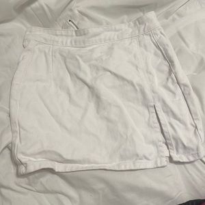 Princess Polly Brand New White Denim Skirt